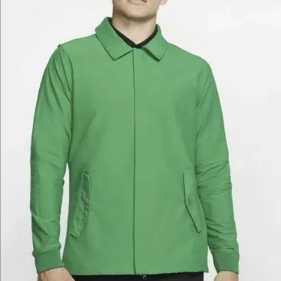 Nike Repel Player Mens Golf Jacket Pine Green Size Small BV0386-302 - Picture 3 of 4